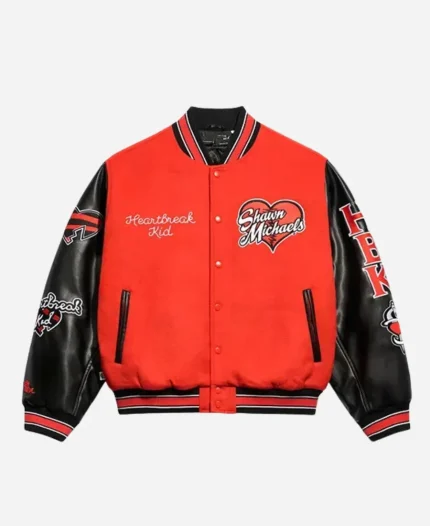 WWE Shawn Michaels HBK Varsity Jacket