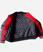 WWE Shawn Michaels HBK Varsity Jacket - Red and Black