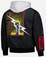 WWE Wrestler CM Punk Hooded Bomber Jacket