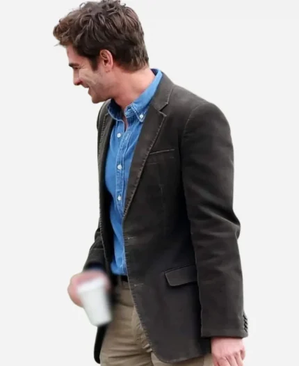 We Live in Time Andrew Garfield Black Blazer