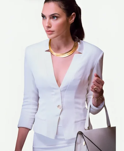 Woman's Batman V Superman Wonder Blazer - White