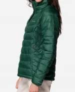 Women's Columbia Powder Lite Full Zip Jacket - Green