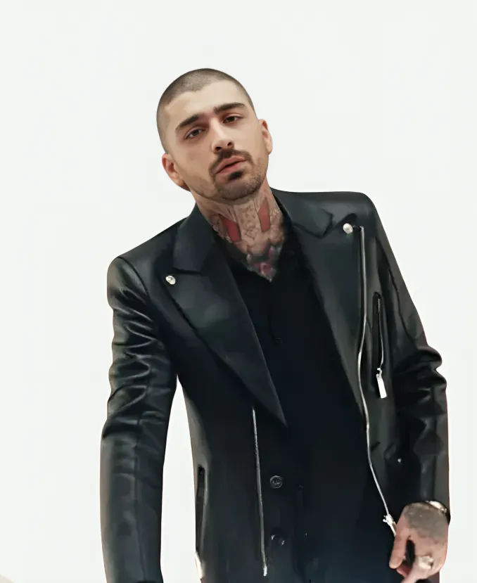 Zayn Malik Eyes Closed Leather Jacket Zayn Malik Eyes Closed Leather Jacket