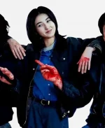 Zhang Zifeng The Shadow’s Edge 2025 He Qiuguo Black Cotton Jacket