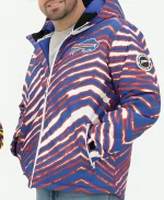 Zubaz Buffalo Bills Zebra Snow Jacket