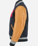 1938 Boston Red Sox Varsity Jacket - Navy Blue and Brown