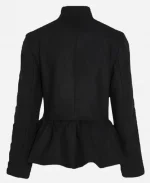 2026 CNY Peplum Black Jacket
