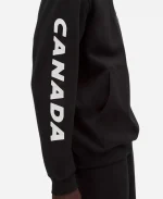 2026 Team Canada Steady State Black Hoodie