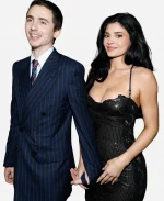 31st Annual Critics Choice Awards Timothée Chalamet Navy Blue Double Breasted Suit