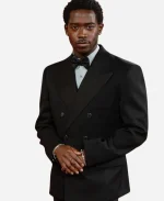 83rd Golden Globe Award 2026 Ceremony Damson Idris Black Suit