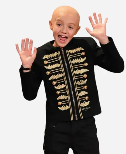 A Knight of the Seven Kingdoms Dexter Sol Ansell Jacket - Black