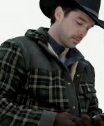A Wild West Christmas Joey Scarpellino Flannel Jacket - Black