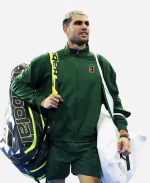 A0 2026 Carlos Alcaraz Nike Green Jacket
