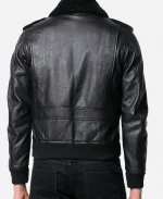 A1 Flight Black Leather Jacket