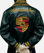 ALD x Porsche 993 Green Leather Jacket