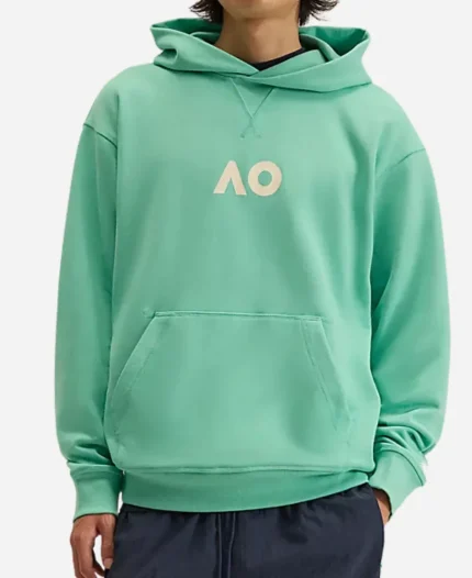 AO 2026 Athletics French Terry Green Hoodie