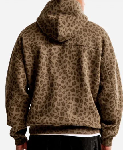 Abercrombie Leopard Printed Hoodie