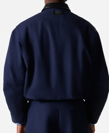 Acne Studios Blue Cotton Twill Jacket