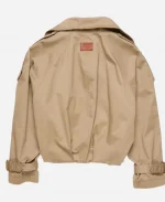 Acne Studios Cotton Twill Jacket in Beige