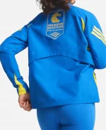 Adidas Boston Marathon Blue Jacket