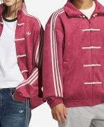 Adidas CNY 2026 New Chinese Style Burgundy Track Jacket
