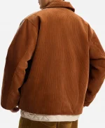 Adidas Chinese New Year 2025 Brown Corduroy Pad Jacket