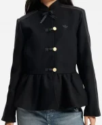 Adidas Chinese New Year Peplum Black Jacket