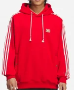 Adidas Chinese New Year SS26 Red Hoodie