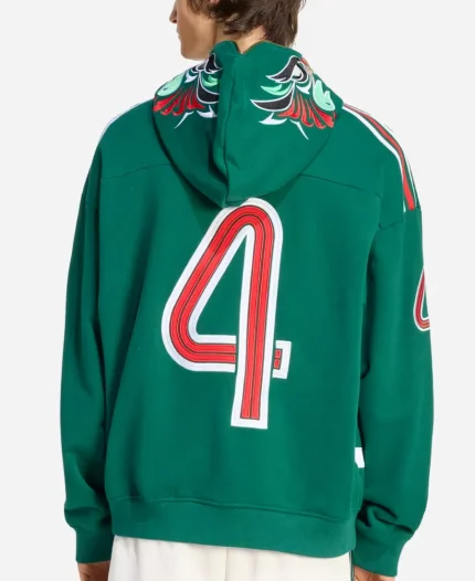 Adidas FIFA World Cup 2026 Mexico Hoodie In Green