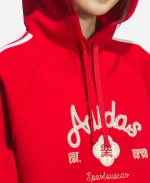Adidas LNY Red Hoodie