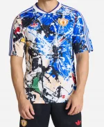 Adidas Man UTD Stone Roses Icon Blue T–Shirt