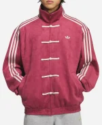 Adidas New Chinese Style Burgundy Jacket