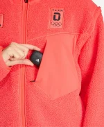 Adidas Winter Olympics Team USA 2026 Germany High Pile Fleece Jacket