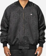 Adidas x CLOT Edison Chen LNY Sports Black Jacket