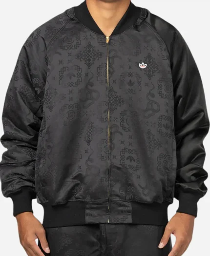 Adidas x CLOT Edison Chen LNY Sports Black Jacket
