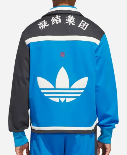 Adidas x Clot Edison Chen Warmup Blue Track Jacket