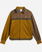 Adidas x Clot Edison Chen Warmup Brown Jacket