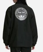 Adidas x Oasis Tour Coach Black Jacket