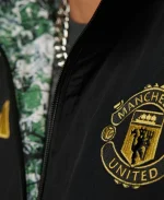 Adidas x Stone Roses Man United Anthem Jacket in Black