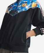 Adidas x The Stone Roses x Manchester United Track Jacket in Black
