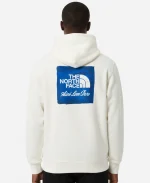 Aimé Leon Dore ALD x The North Face Logo Off-White Hoodie Sweatshirt