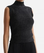 Alex Levy The Morning Show S03 Jennifer Aniston Black Vest 