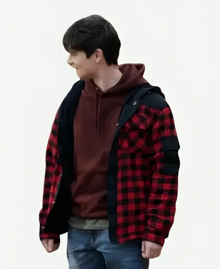 Alex Walter My Life with the Walter Boys S01 Plaid Jacket