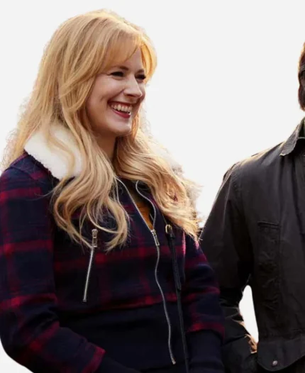 Alexandra Breckenridge Tv Series Virgin River S05 Melinda Monroe Plaid Jacket
