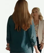 Alexandra Breckenridge Virgin River Season 5 Blue Denim Shirt 