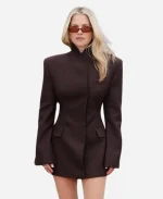 Ali Larter Landman Premiere Brown Blazer