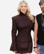 Ali Larter Movie Landman Premiere 2024 Angela Norris Brown Blazer