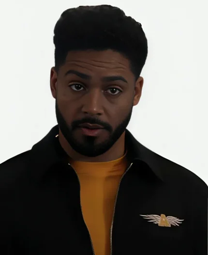 All American Michael Evans Behling Black Jacket