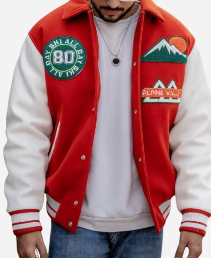 All Day Ski 80 Varsity Jacket