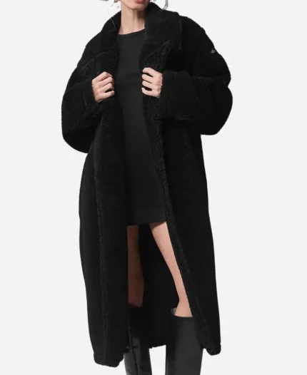 Alo Oversized Sherpa Trench Coat